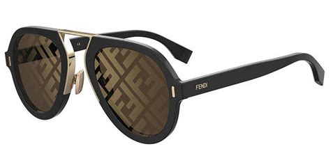 everyday fendi ff m0025/s|Fendi FF M0025/S 01Q/70 Sunglasses in Gold.